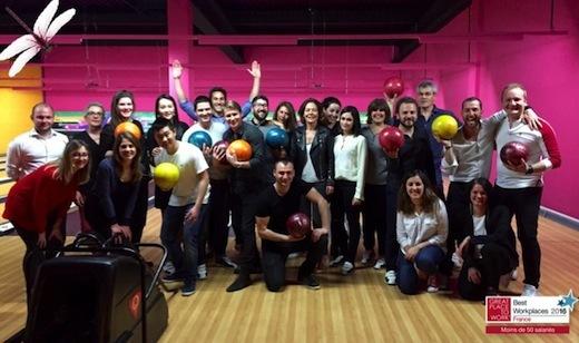 Une soirée Bowling pour accueillir nos nouveaux libelliens d'Ile-de-France !