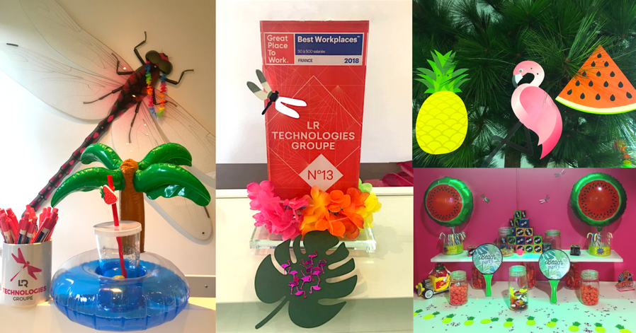 Nouvelle décoration d'été