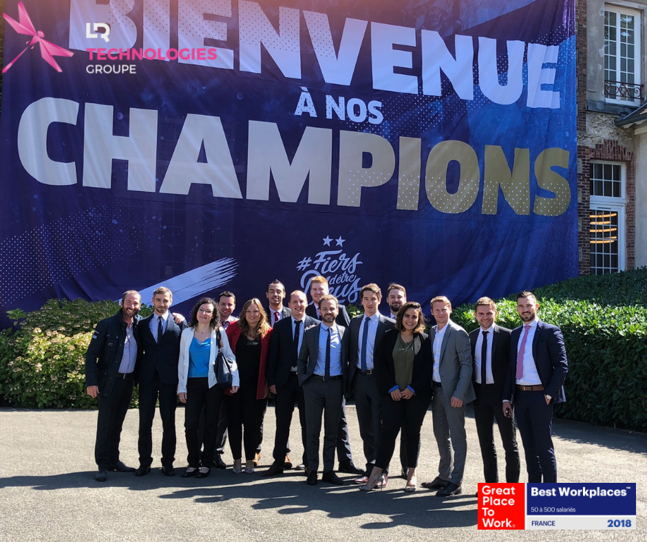 LR TECHNOLOGIES GROUPE sur les traces de nos champions du monde ! ⚽️🏆